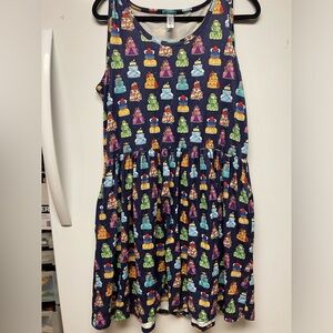 Ambrie skater dress with two pockets size large Disney Princess